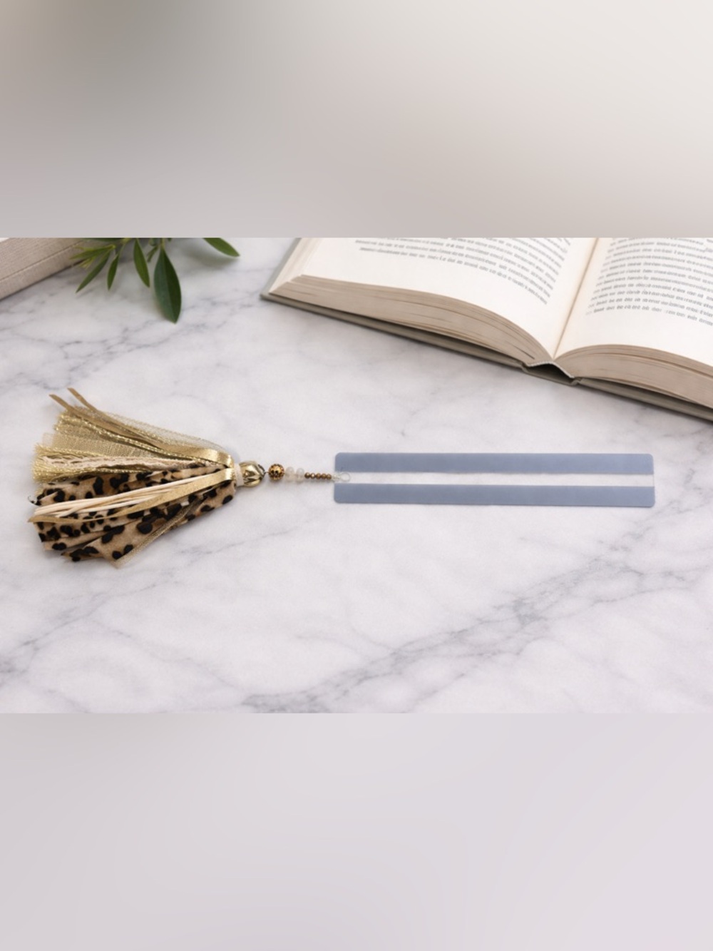 Gold Tassel Bookmark